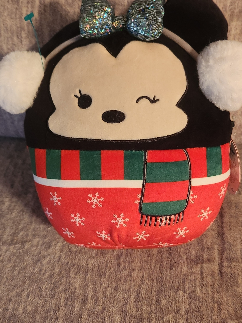 NWT Squishmallows Holiday Minnie Mouse